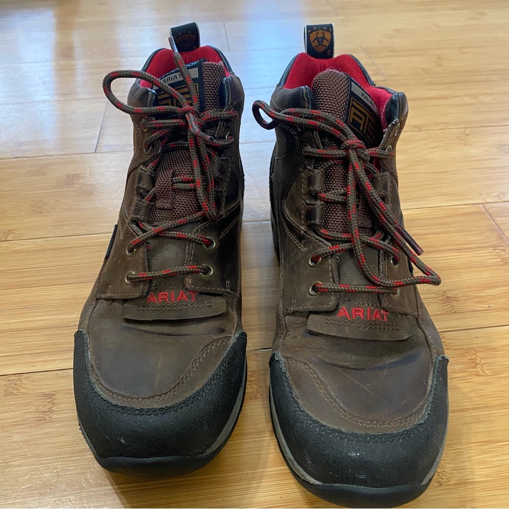 Ariat Terrain H2O Brown Waterproof Boots Size 8.5B - Picture 14 of 14
